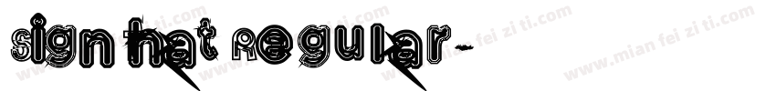 Sign That Regular字体转换